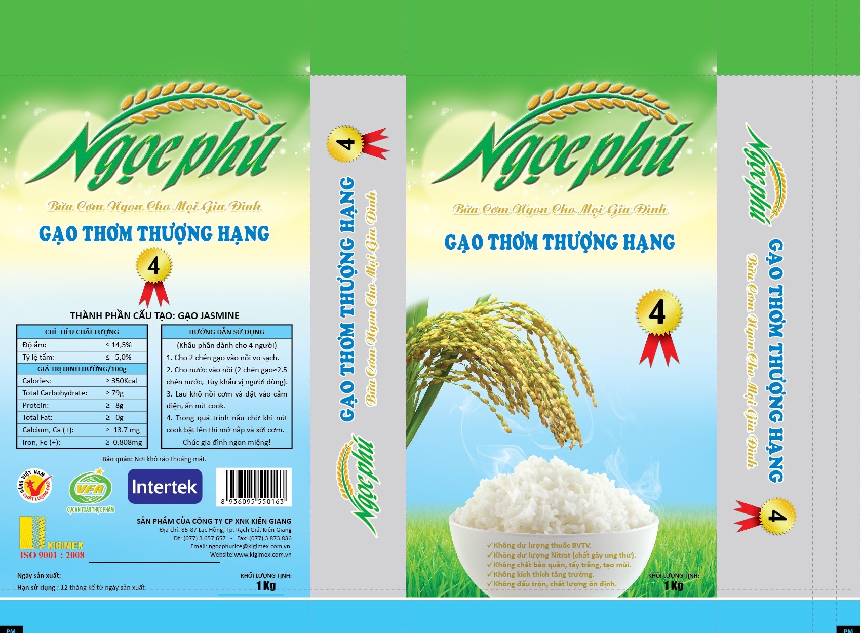 Ngoc Phu Rice 1KG JASMINE-270716
